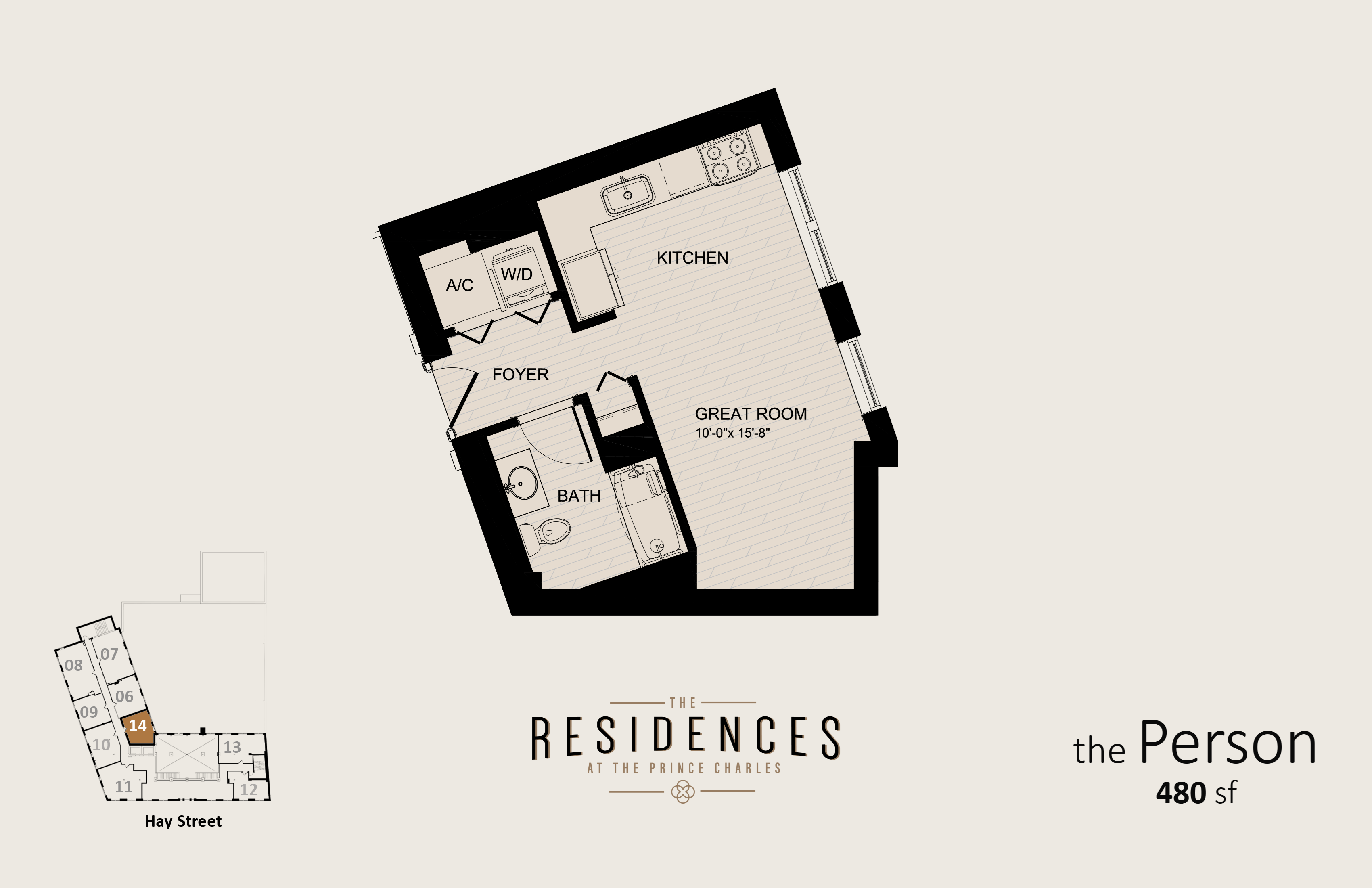 The Person (Studio) Floor Plan 2